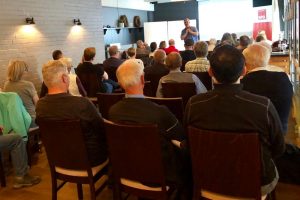 Fast 50 Besucher bei "SPD vor Ort" am 14.08.2019 in Norderstedt Mitte