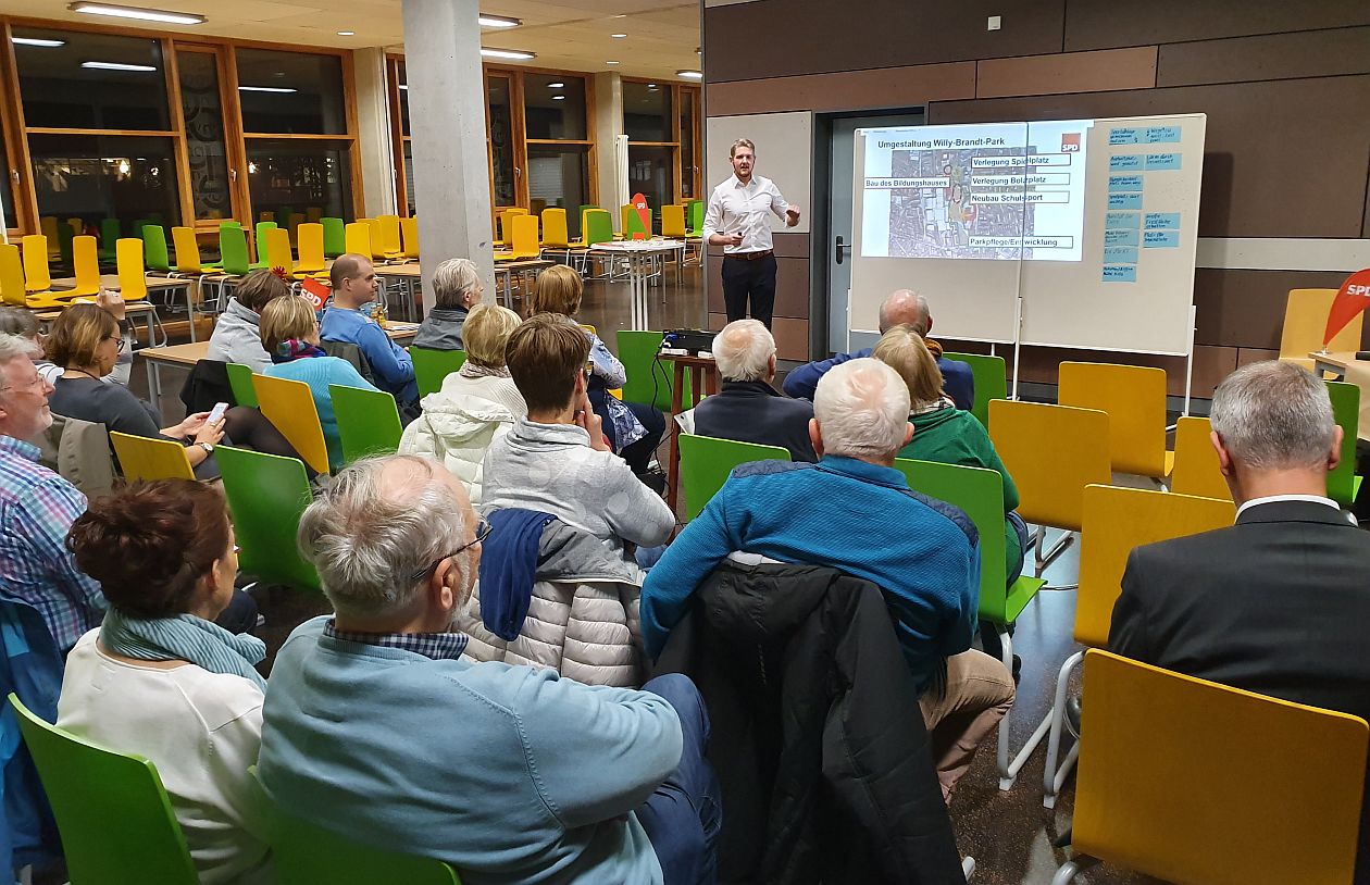 20 Besucher bei "SPD vor Ort" in Garstedt