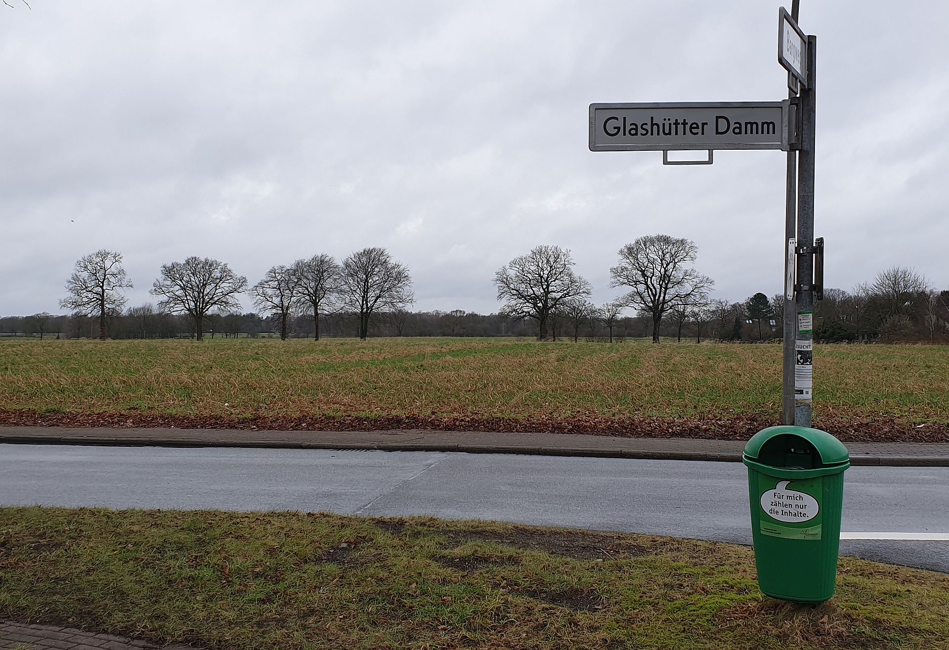 Die sieben Eichen haben dem Neubaugebiet seinen Namen gegeben