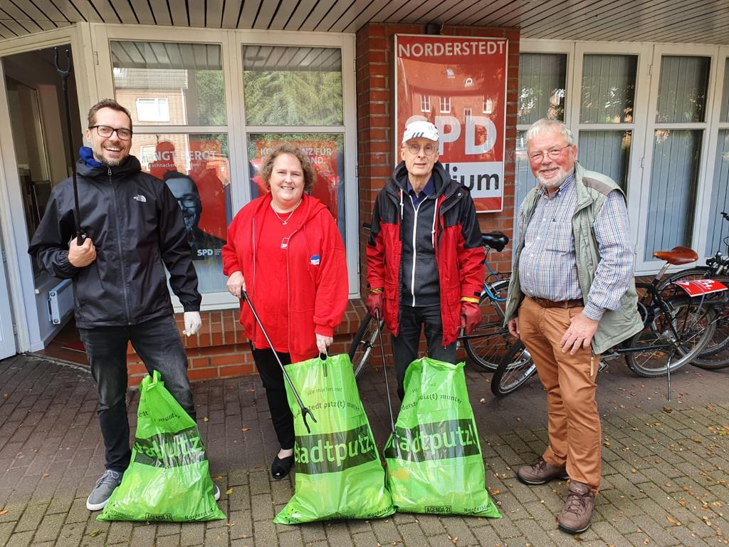 SPD beim Stadtputz 2021