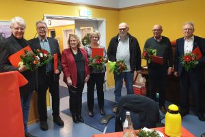 Ehrungen für 40 Jahre Mitgliedschaft in der SPD